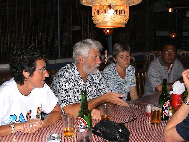 Abendessen in einheimischer Kneipe