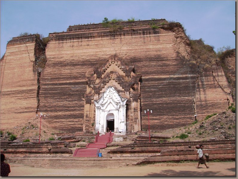 Burma - Mingun-Pagode bei Mandalay