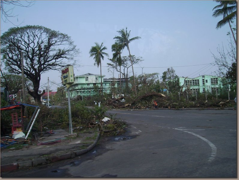 Yangon - nach dem Sturm Nargis