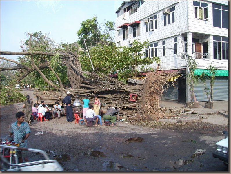Yangon - nach dem Sturm Nargis