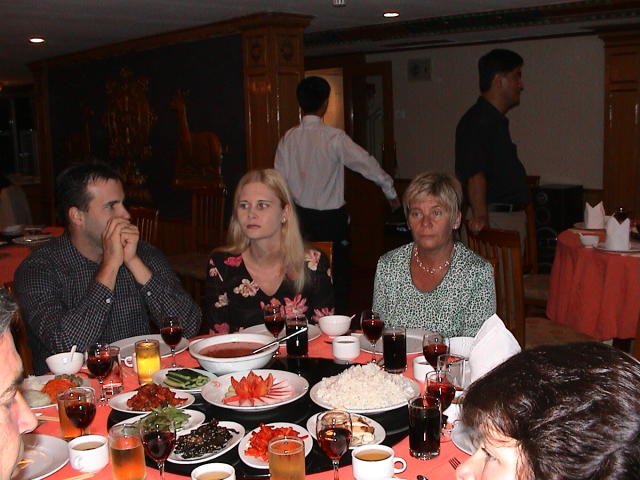 Yangtze - Essen auf dem Schiff